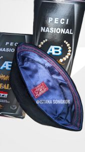 Cod Peci Al Balad Tinggi 8 /9/10/11/12 cm peci hitam pria dewasa kopyah songkok premium non ac