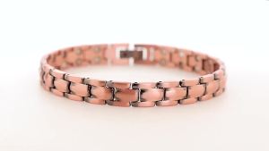 ARADOO Premium Pure Copper Bracelet for Men Women Double Row Magnetic Therapy Wristband Jewelry Gifts