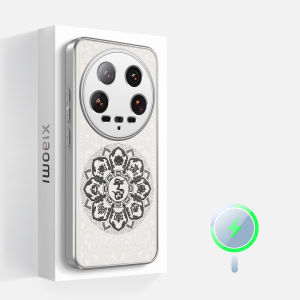 เคสโทรศัพท์มือถือแบบครอบเต็มรูปแบบสำหรับ Xiaomi 15 Ultra ดูดซับแม่เหล็ก Magsafe ลายเซ็นชื่อเจ็ดสิ่งดีๆ สำหรับคู่รัก ชายและหญิง