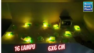 Lampu Ketupat Lampu Raya 3 Meter 16 Lampu Hari Raya Light LED Party Decorative Light