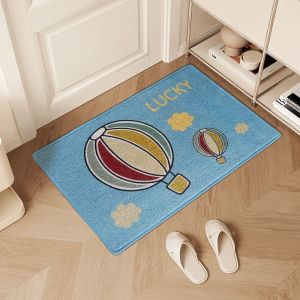 VIKAMA Cute Cartoon Floor Mat Anti-Slip Printed Door Rug For Interior Corridor Bedroom Entryway Indoor Home Decor