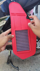 Air Filter For Honda Click 125i V1 V2 V3 Washable Reusable ADV PCX 150 160 High Air Flow Cover