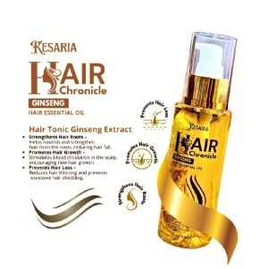 Kesaria Hair Chronical - Ginseng Hair Essence oil Hair Tonic - Perawatan Rambut Rontok Dan Pertumbuhan Rambut Pria Wanita 100ml