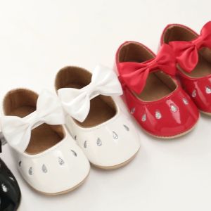 Baby Shoes Sandals Girls Summer Flat Shoes Princess Newborn Toddler Elegant Pink Cute Preschool 0-18M