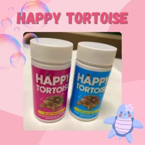 Happy Tortoise วิตามินชนิดผง  สำหรับสัตว์ เลื้อยคลาน และสัตว์ครึ่งบกครึ่งน้ำ