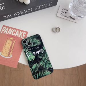 🔥 เคสโทรศัพท์ 14Pro max ใบเขียว ผู้ใหญ่สนุก สีของและเครื่องมือ เช่น iPhone 11, 12Pro, 13, 14Pro, 13Pro และเน็ตแนว แนวโน้ม คุณสมบูรณ์สิ่งที่คุณต้องการ