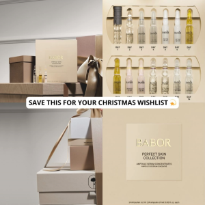 BABOR AMPOULE ADVENT CALENDAR 2024 - Limited edition ampoule serum Christmas gift set for brightening hydrating