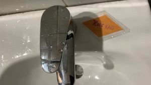 [HCM]Vòi lavabo lạnh gật gù  KAG-RT08 màu inox bóng sáng  vòi chậu rửa mặt gạt lên xuống nước mạnh êm tay dễ sử dụng