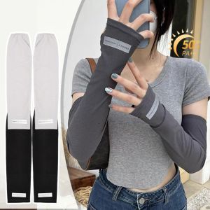 Cooling Arm Ice Loose Sleeves Breathable Sun UV Protection Ice Slik Sleeves Summer Outdoor Sport Driving Cycling Sleeve