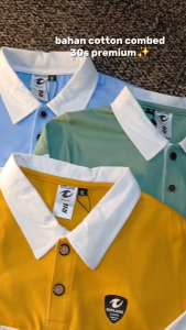 RIPLANE Kaos Longsleeve Anak Cotton Combed 30s Usia 1-12 Tahun | Rugby Overcast