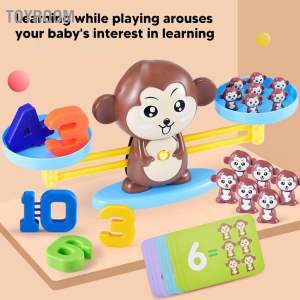 Đồ Chơi Toán Học Khỉ Cân Bằng Cho Bé Học Nhanh Nhớ Lâu- Đồ chơi thông minh cho bé