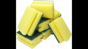 5Pcs Cleaning Sponge Scouring Pad