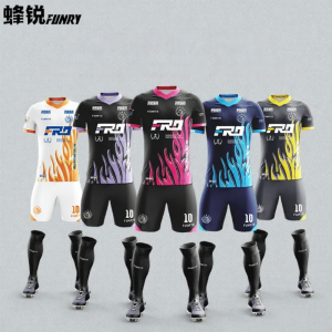 funryo | Bộ Đồ Bóng Đá Đội Tự Chế Thoáng Khí Nhanh Khô