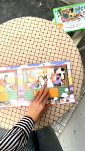 Sách - Hỏa xa phiêu lưu ký - Khám phá 7 lục địa tìm hiểu các loài động vật - Dành cho trẻ 5+ - Crabit Kidbooks