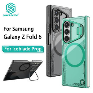 Nillkin for Samsung Galaxy Z Fold 6 5G Case Iceblade Fold Eco-friendly Materials For Z Fold6 Cover With Metal Stand