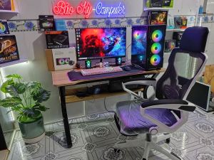 Bộ máy tính Mới 100% Core i3 10105F + GTX 1650-4GB DR6+ Màn hình 27in full HD