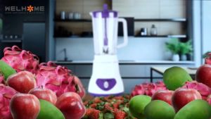 Blender Pelumat Elektrik 2 In 1 Welhome WBD-611 Food Magic Chopper Plastik 250 Watt