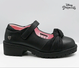 Disney Princess Black Shoes with Memory Foam for Kids Girls Theodosia