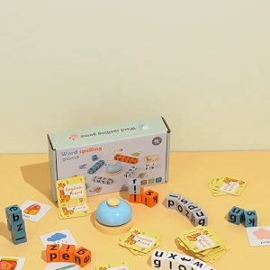 Childrens English Spelling Word Game Toy Parent-Child Interactive Educational Alphabet Recognition Toy
