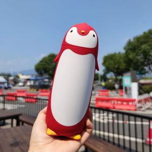 1PC 300Ml Penguin Cup Cute Creative Cartoon Cup Student Gift Cartoon Water Cup Animal Shaped Portable Travel