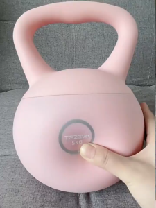 DIMOO Soft kettlebell with cushioned anti-impact base and non-slip wide grip suitable for home exercise weightlifting personal training fast fat burning