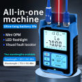 SAIXIAN all in one Mini Optical Power Meter Visual Fault Locator Network Cable Test optical fiber tester 10mw 30mw VFL. 