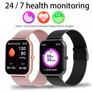 Smart Watch Men Women Heart Rate Fitness Tracker Bracelet Watch Bluetooth Call Waterproof Sport Smartwatch For Android IOS