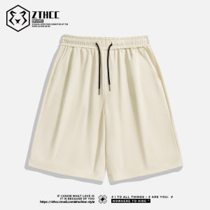 Quần Short Bóng Rổ Nam Mùa Hè Mỏng Bằng Lụa Băng Năm Điểm Quần Dài Vừa Phải Thoải Mái Thoáng Khí Quần Thể Thao