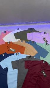Kemeja Anak Laki Laki Import Umur 1-12 Tahun Lengan Pendek Kemeja Polos Anak Katun Premium Lengan Pendek