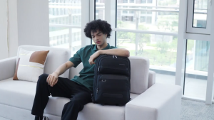 Arctic Hunter LG00656-1 Tas Ransel Semi Koper Backpack Bag Laptop USB With Wheels