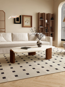 French Vintage Style Tea Table Natural Lime Stone Cave Stone Tea Table Antique Style Casual Sofa Living Room Tea Table