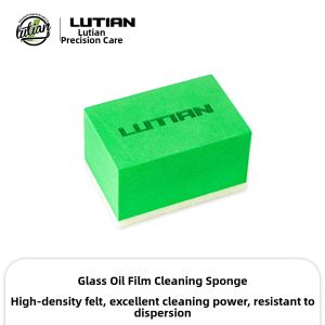 LUTIAN | Glass Oil Remover Window Cleaner Wool-like Felt