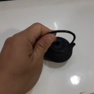 Ấm trà Tetsubin nhật bản nhỏ decor vintage cổ điển second hand