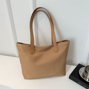 Korean Style Large Capacity Tote Bag Womens Fashion Artistic Single Shoulder Shopping Bag Versatile Handbag Trendy Spring 2024