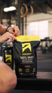 Whey protein tốt nhất 2024 Ascent Native Whey chứng nhận "Informed-Choice" : gói 1 lần dùng