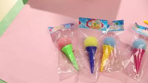 10/20/30Pcs Ice Cream Shooters Soft Sponge Ball Catapult Toy Kids Birthday Party Favors Pinata Goodie Bag Filler Christmas Gifts