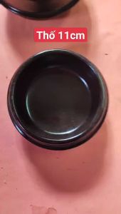 Bộ nồi / thố đất Donghwa 11 cm - 450 ml dùng làm thố trứng hấp có đế / không đế