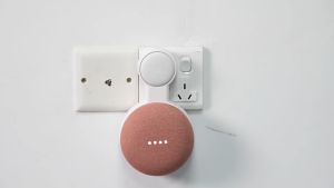 Homehack ที่แขวน Google Nest Mini/Google Home Mini 2 ติดผนัง