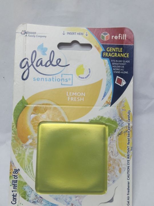 Glade Air Freshener Lemon 8g 03152026 Expiration Lazada PH