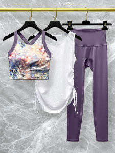 Colorful Yoga Fitness Sports Womens Suit Quick Dry Breathable Elasticity Anti-Bacterial Underwear Set Summer New Arrival