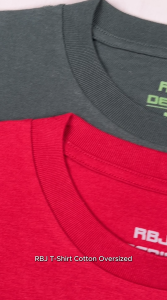 RBJ T-Shirt Cotton Oversized Pria 2079131681