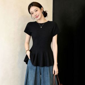 Áo Thun Hợp Thân Mát Mẻ Cho Phụ Nữ Cỡ Lớn