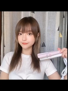 Mini Ceramic Hair Straightener & Curler