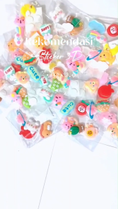 Jepitan Rambut Korea Anak Perempuan Lucu 1 Set Isi 14pcs Karakter Kartun Aksesoris Hair Pin