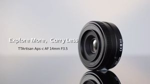 TTArtisan 14mm f3.5 เลนส์ไวด์ APS-C Auto Focus เลนส์ Fuji / Sony / Nikon Z Pancake ( AF 14 mm f 3.5 กว้าง X-Mount FX ออโต้โฟกัส เลนส์ หน้าชัดหลังเบลอ เลนส์ละลายสำหรับ กล้อง ฟูจิ โซนี่ เมาท์ X NIKONZ NZ E NEX FE Mount Fujifilm Wide Autofocus APSC ถ่ายวิว )
