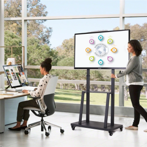 TV Stand Monitor 32-75 Inch Rotatable Vertically/Horizontally Universal Screen movable Support Base
