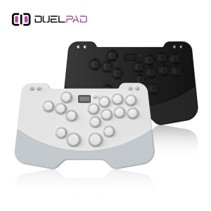 Duelpad Zen Metal  Game Keyboard Controller Ergonomic Leverless Ergo-split All-button/Stickless Arcade Controller For PC/NS/PS4
