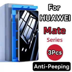 3pcs 20 30 40 Pro screen protector for Huawei Mate anti-peeping is not tempered glass