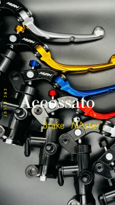 Brake Master Folding long lever Accossato Style Thailand (Nissin)