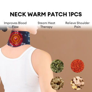 GUANGZHOU Baiyunshan Pharmaceutical Neck warming hot compress paste/shoulder neck steam patch 1pc